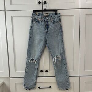 Levi's wedgie straight denim